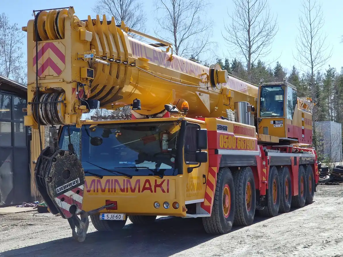 Nosturin vuokraus Liebherr ltm 1250 6.1
