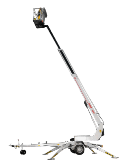 Perässä vedettävä henkilönostin DINO 150t