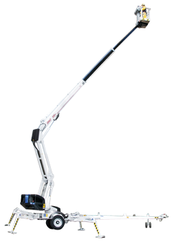 Perässä vedettävä henkilönostin DINO 150t